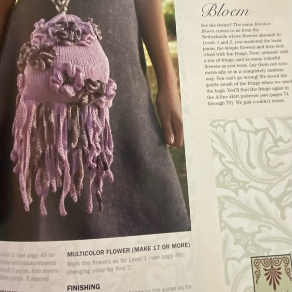 Fiber arts patterns book - Picture 15 of 16